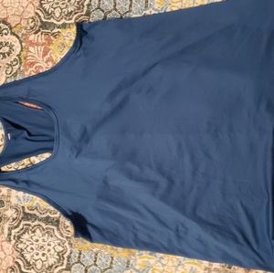 No tag XL blue tank